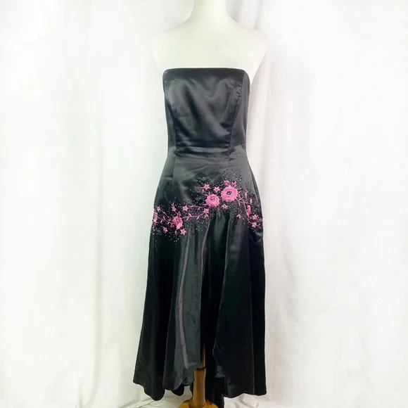 strapless open back dress Mermaid Long Prom Dress by LaDivine D145 – The Dress Outlet main image 1